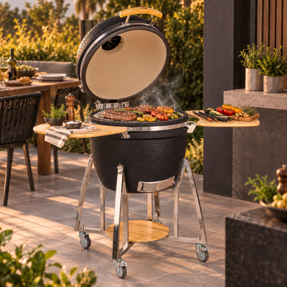 Parrilla Kamado Pro 24 Negro FDV - vista 2