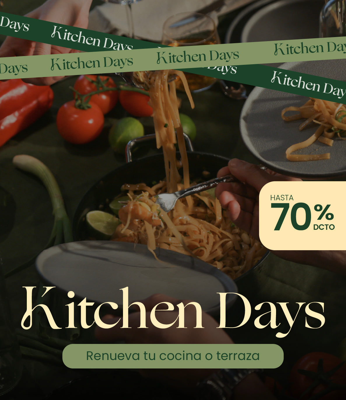 Kitchen Days intro móvil
