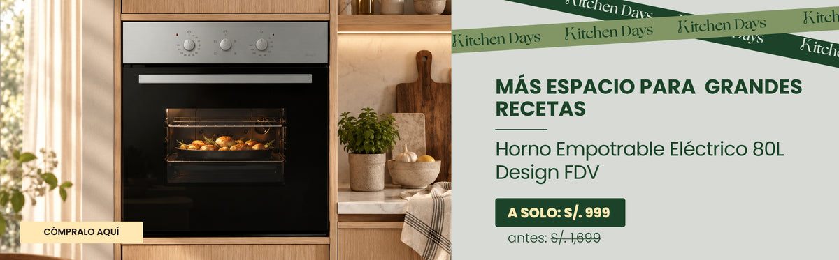 Horno Design 80L escritorio