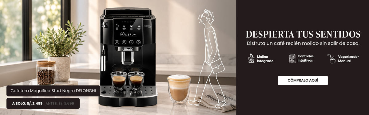 Cafetera Superautomática Magnifica Start Negro De'Longhi