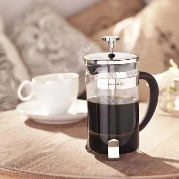 Cafetera Prensa 600ml Silver A612 KORKMAZ