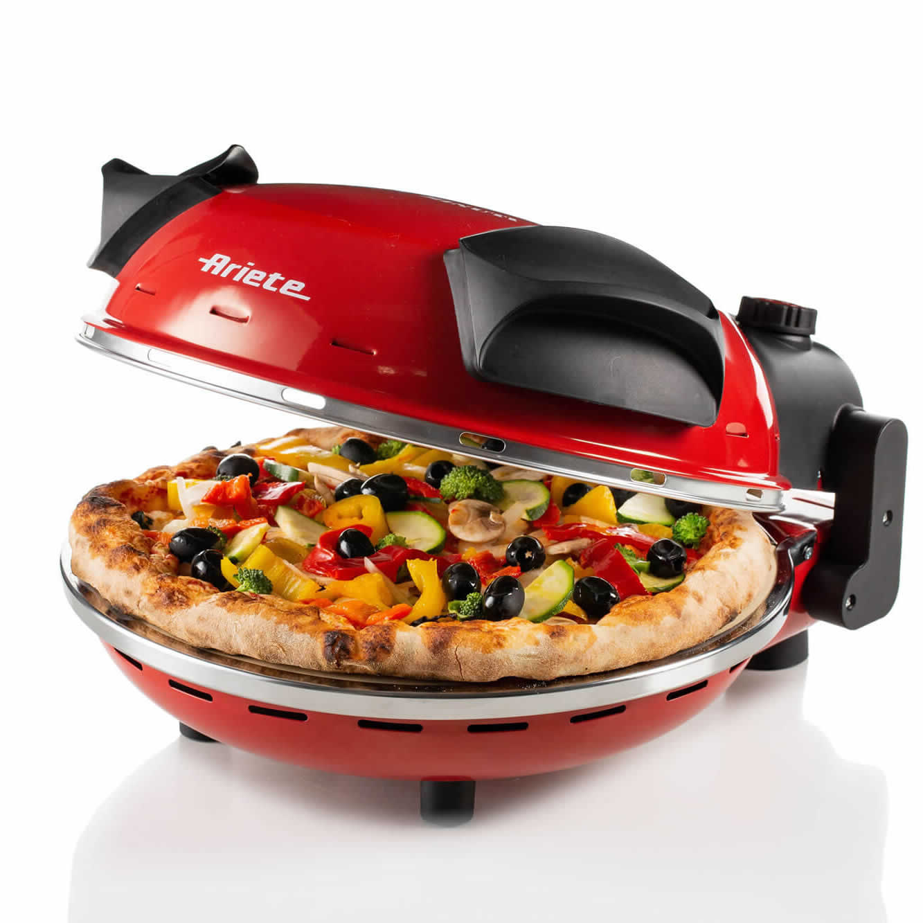 Horno Electrico de Pizza Rojo ARIETE