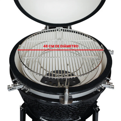 Parrilla Kamado Tokio 22" Azul Petrol FDV