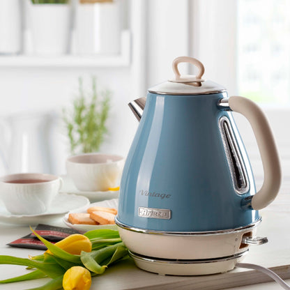 Hervidor Electrico Vintage Blue ARIETE Kitchen Center PerΓΊ