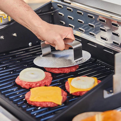 Prensador de Hamburguesas Smokky Acero Inoxidable Simple Cook