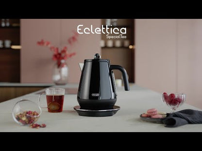 Hervidor Eléctrico 1.7L Eclettica SpecialTea KBY2011.BK DELONGHI