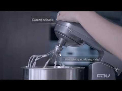 Batidora de Pedestal 5L 1200W Atenea Gris Oscuro FDV