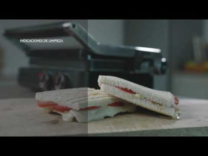 Grill Panini Sandwichera 2 en 1 Olimpia FDV