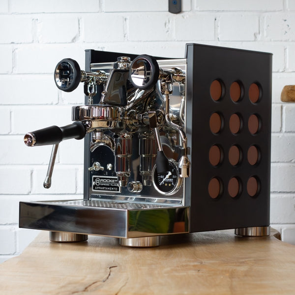 Cafetera Semiautomatica Appartamento TCA CE Black Copper ROCKET