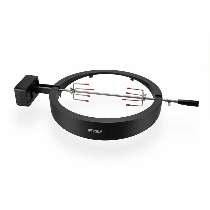 Combo Parrilla Kamado Tokio 22" Azul FDV + Rosticero para Parrilla Kamado 22" Katana FDV