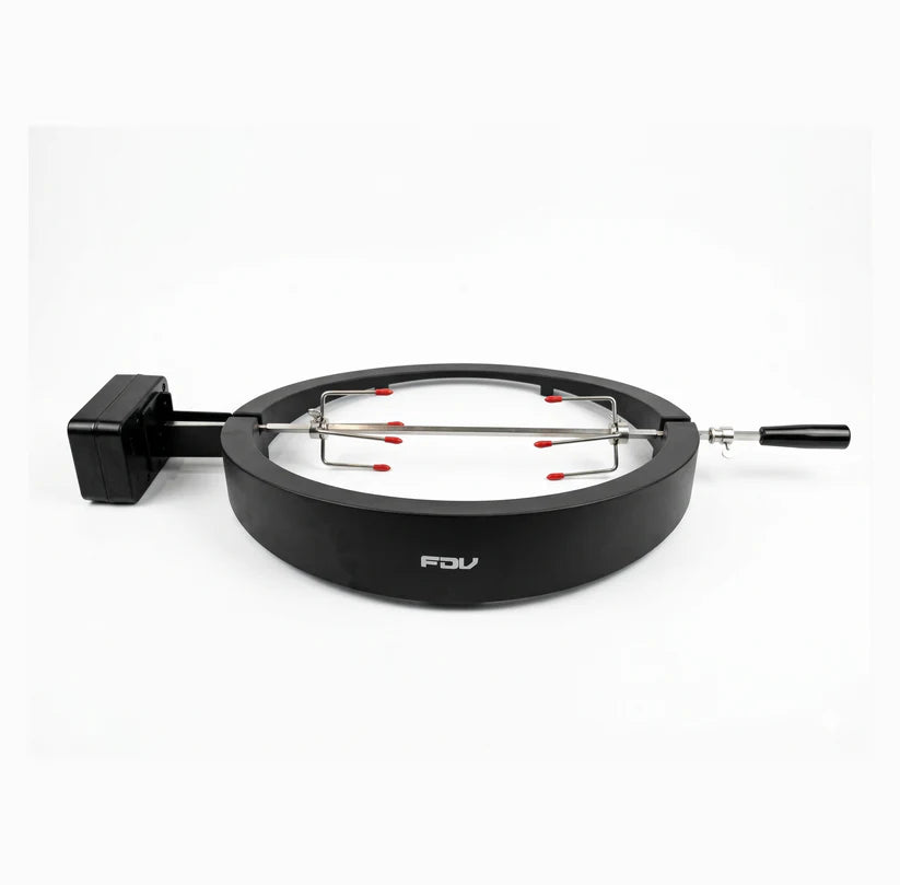 Combo Parrilla Kamado Tokio 22" Azul FDV + Rosticero para Parrilla Kamado 22" Katana FDV