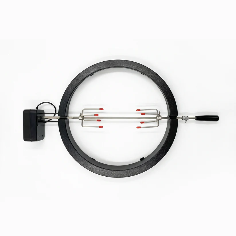 Combo Parrilla Kamado Tokio 22" Azul FDV + Rosticero para Parrilla Kamado 22" Katana FDV