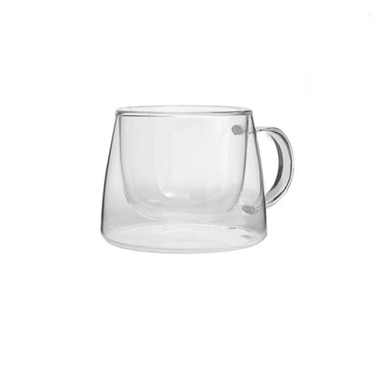 Combo Cafetera Delicato Inox + Set 2 Mugs de Vidrio 250Ml FDV