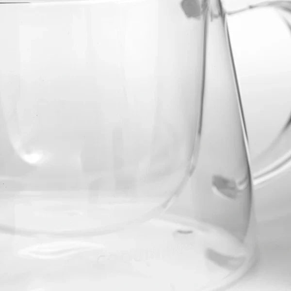 Combo Cafetera Delicato Inox + Set 2 Mugs de Vidrio 250Ml FDV
