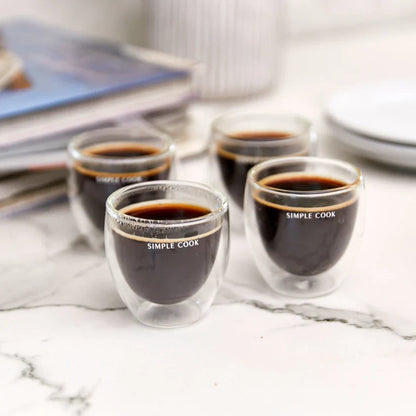 Combo Cafetera Superautomatica Touch Liberica + Set 4 Tazas Espresso FDV
