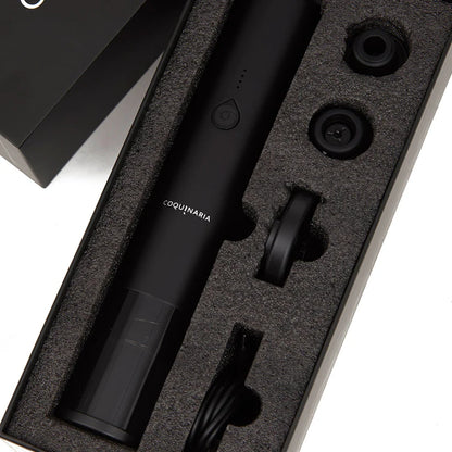 Descorchador de Vinos y Bomba al Vacío 2 en 1 + 2 Tapones COQUINARIA