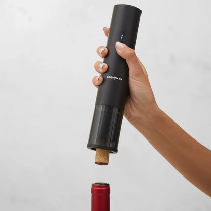 Descorchador de Vinos y Bomba al Vacío 2 en 1 + 2 Tapones COQUINARIA