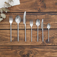 Set de Cubiertos 28 Piezas Hammered COQUINARIA