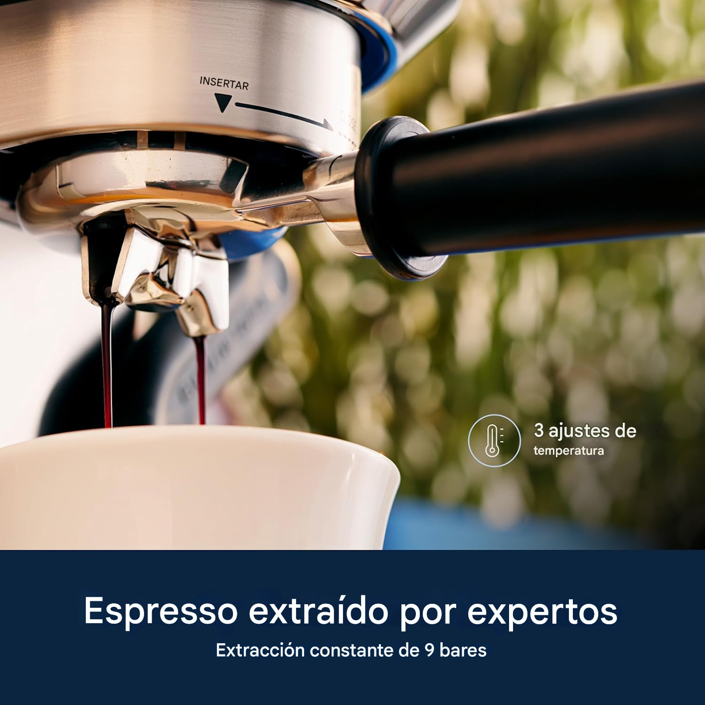 Cafetera Dedica Maestro Plus Metal EC950.M DELONGHI
