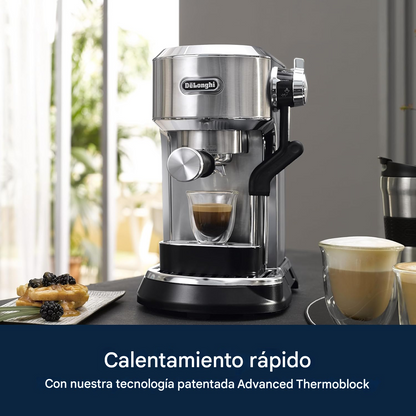 Cafetera Dedica Maestro Plus Metal EC950.M DELONGHI