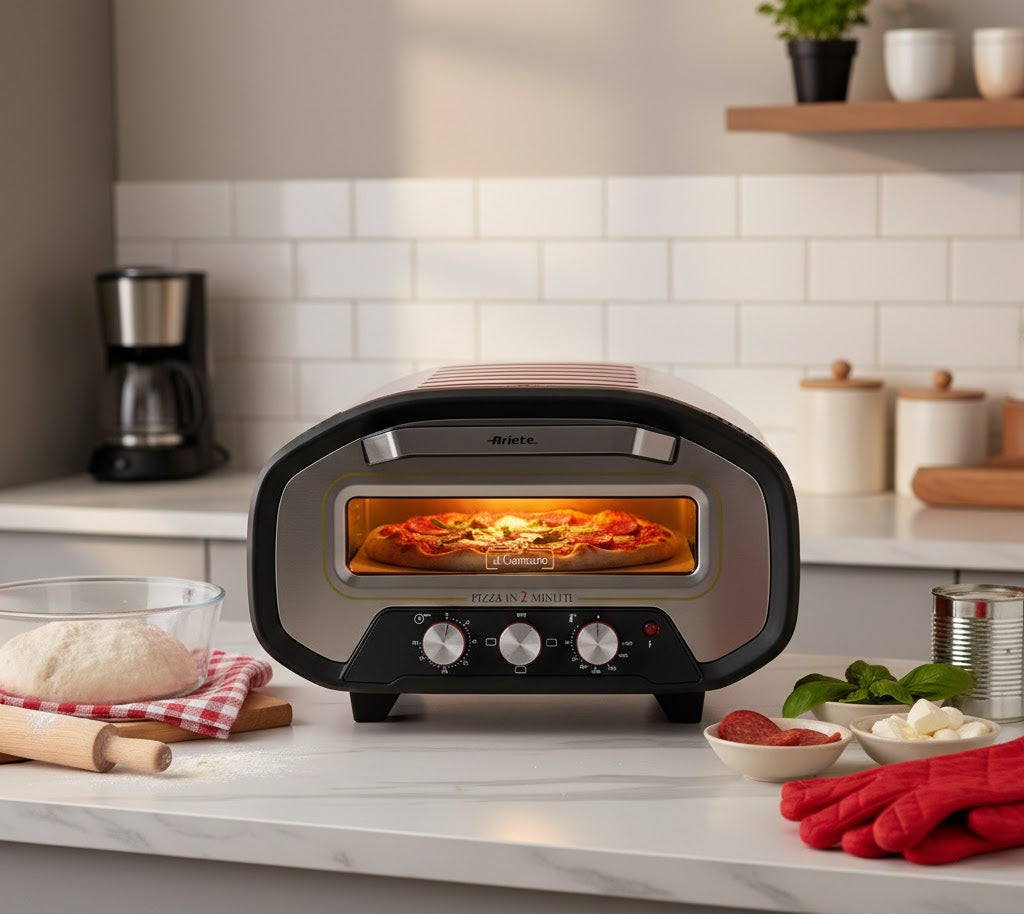 Horno Electrico de Pizza Dual Da Gennaro Rojo ARIETE