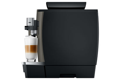 Combo JURA W8 Dark Inox + Refrigerador de Leche Black 1.0LT