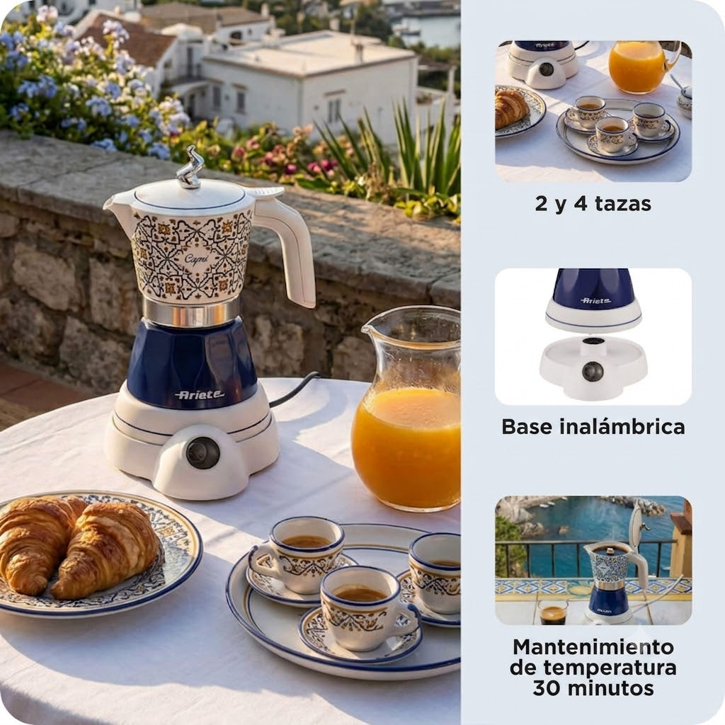Cafetera Moka Capri ARIETE
