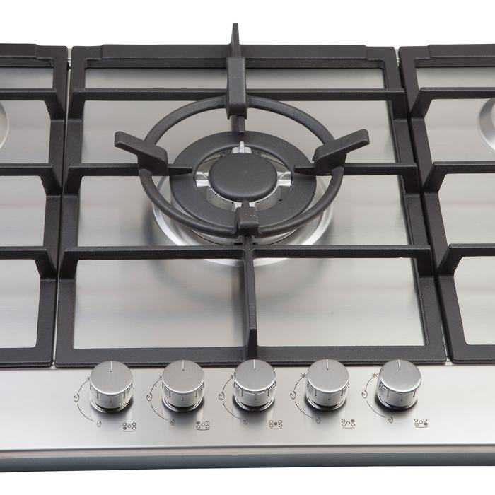 Encimera a Gas 5 Quemadores 90cm Design FDV