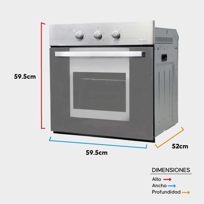 Horno Empotrable Eléctrico 52L Elegance III FDV