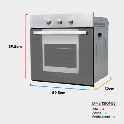 Horno Empotrable Eléctrico 52L Elegance III FDV