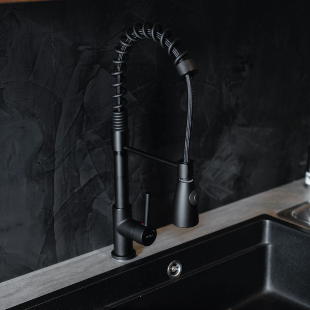 Griferia Flexible Top Pro 3.0 Black FDV