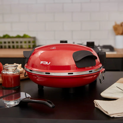 Horno Eléctrico de Pizza Napoles Rojo FDV