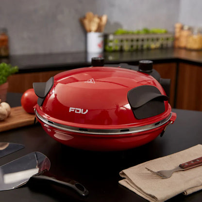 Horno Eléctrico de Pizza Napoles Rojo FDV