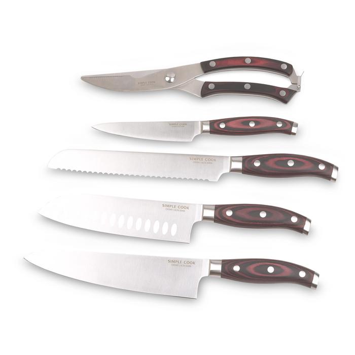 Set de Cuchillos 6pz Arizon SIMPLECOOK