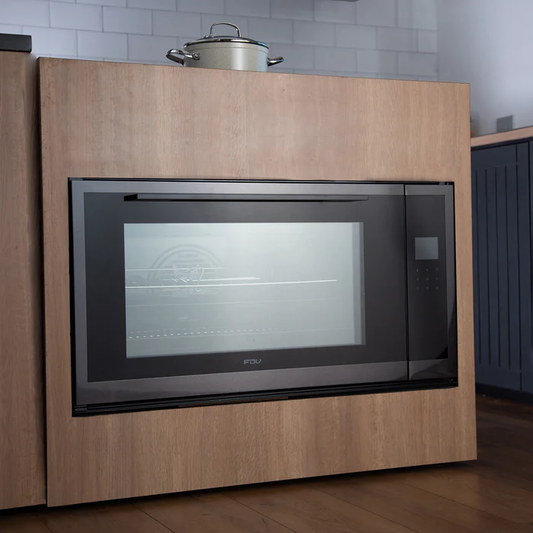 Horno Empotrable Eléctrico 100L Deluxe Prestige Chef 90 FDV