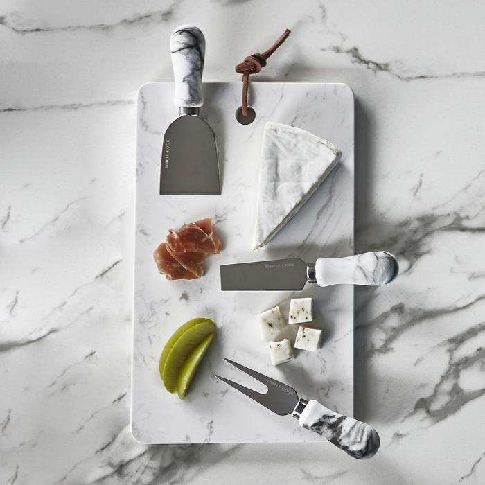 Tabla para Quesos Simple Cook Silver