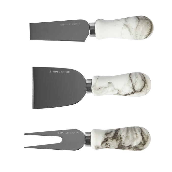 Set Tabla de Quesos Simple Cook Silver
