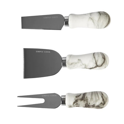 Set Tabla de Quesos Simple Cook Silver