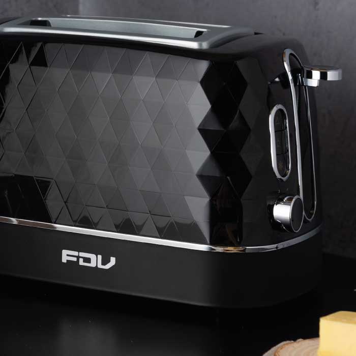 Tostadora de Pan 2 Rebanadas Diamond FDV