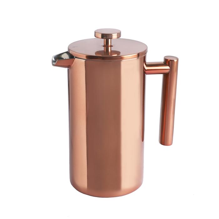 Cafetera Prensa Francesa 1L Bolonia Rose Gold SIMPLECOOK