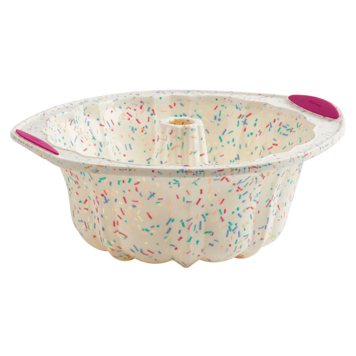 Molde Confetti Fuchsia Cake 10 Tazas TRUDEAU