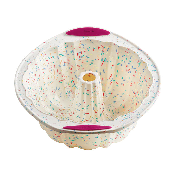 Molde Confetti Fuchsia Cake 10 Tazas TRUDEAU