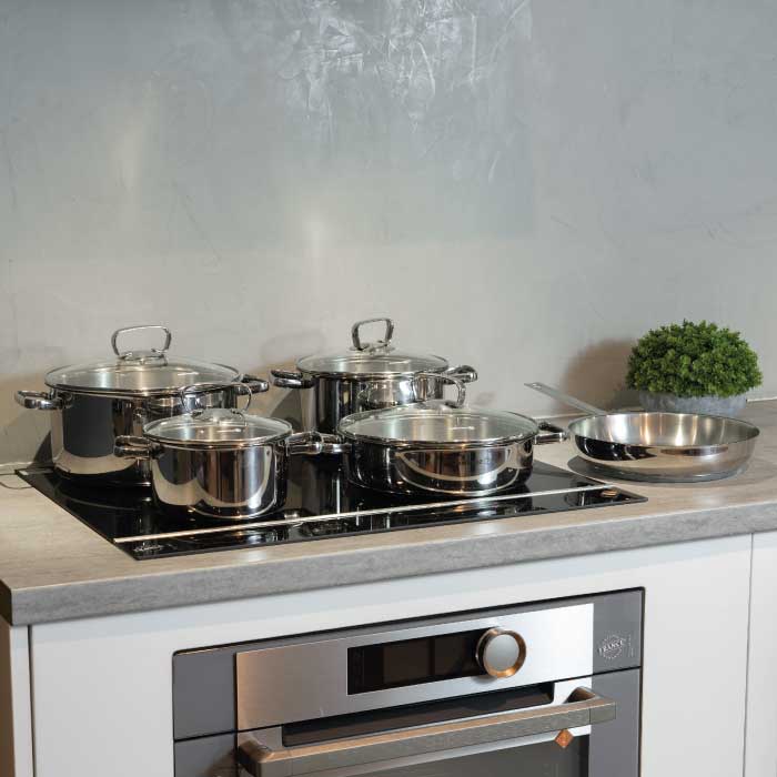 Batería de Cocina de Cocina Korkmaz Lara 9pzas