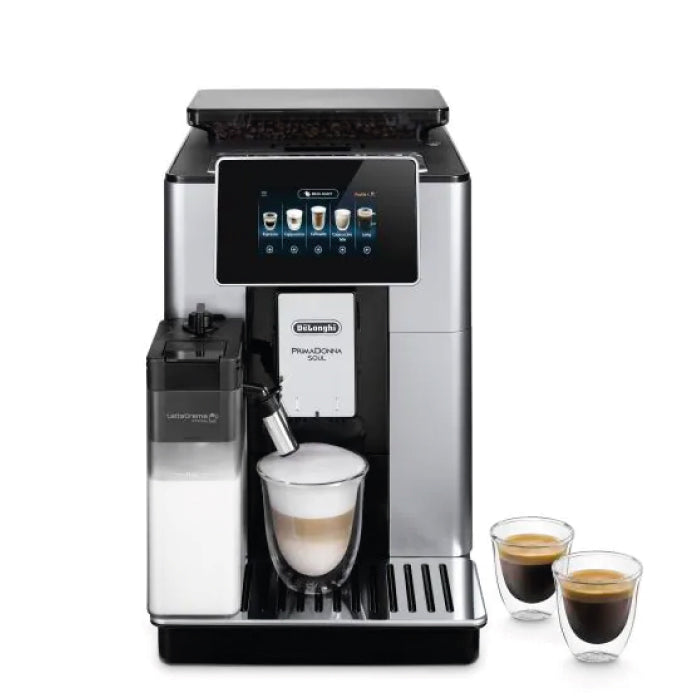 Cafetera Superautomatica Primadonna Soul ECAM610.55.SB DELONGHI