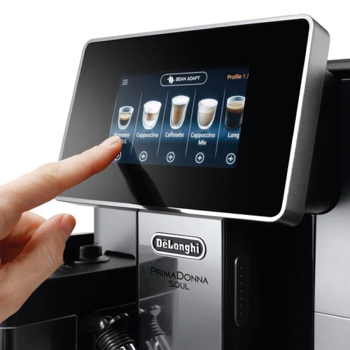 Cafetera Superautomatica Primadonna Soul ECAM610.55.SB DELONGHI