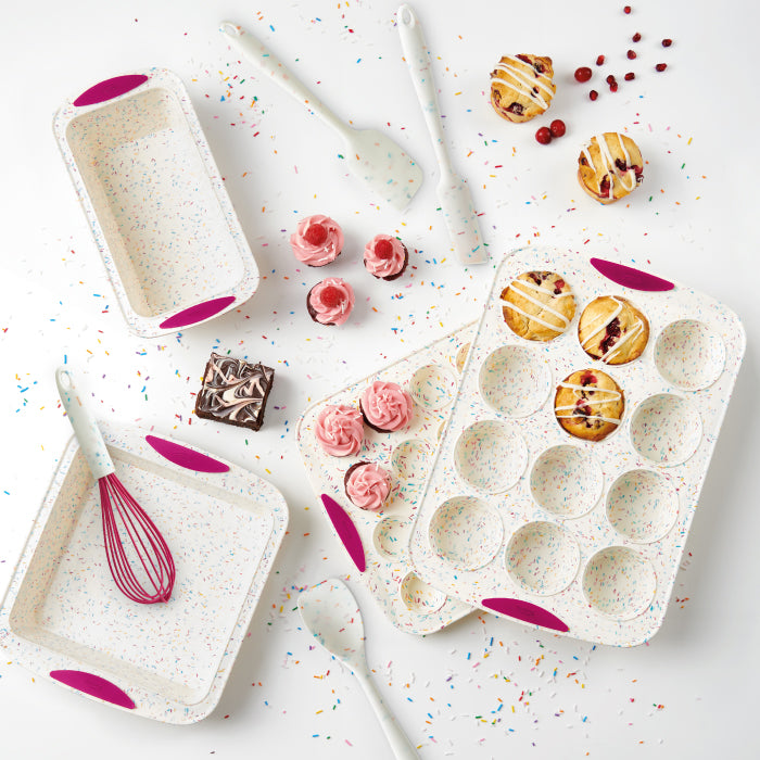Molde Trudeau Confetti Fuchsia Loaf 21.6 x 11.4cm