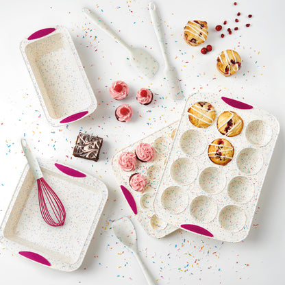 Molde Trudeau Confetti Fuchsia Loaf 21.6 x 11.4cm