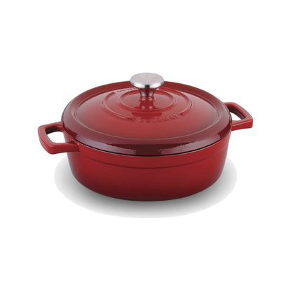 Olla Cacerola 26x7cm Hierro Fundido Casta Red A2849-1 KORKMAZ