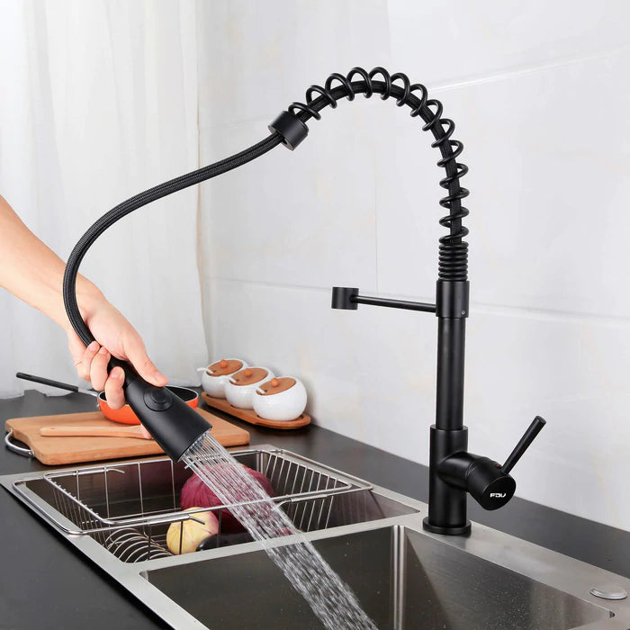 Griferia Flexible Top Pro 3.0 Black FDV